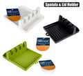 Spatula lid holder plastic