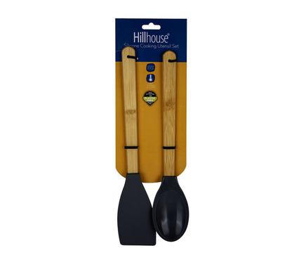 Kitchen-tool-set 2pce silicone /wdn