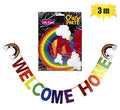 Party banner welcome home 3m