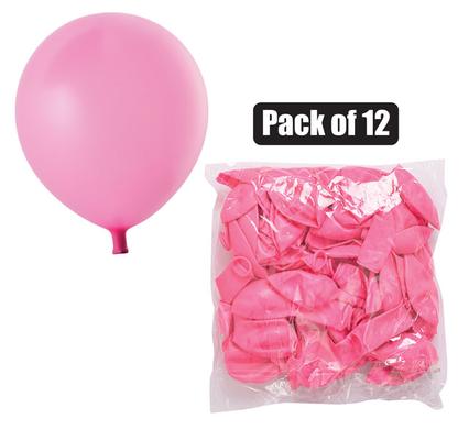 Balloons helium 1pc pink f-01