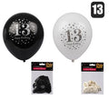 Balloons helium 6pc milestone 13 f-01
