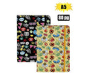 Novelty notebook asstd a5