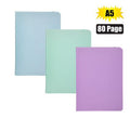 Novelty notebook pastel a5 80pg