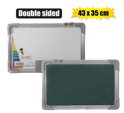 Board dry wipe/chalk 45x35cm