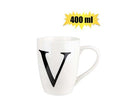 Mug daily tall letter v,400ml