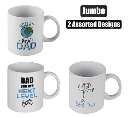 Mug occasions dad jumbo 2-asstd