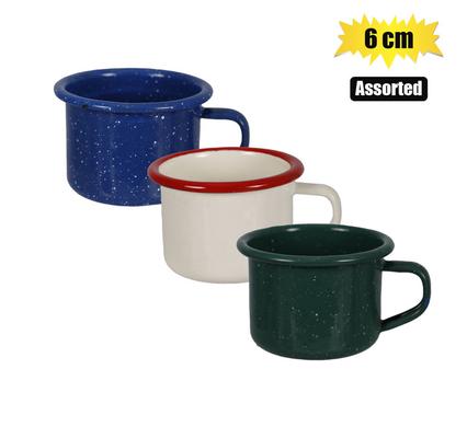 Cup enamel 6cm