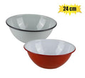 Mixing bowl enamel 24cm