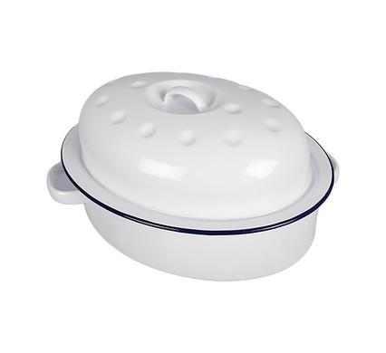 Roaster enamel 26cm oval