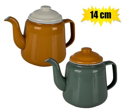 Tea pot 14cm enamel