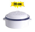 Roaster enamel 1st-grade round 20cm