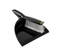 Dustpan & brush set black