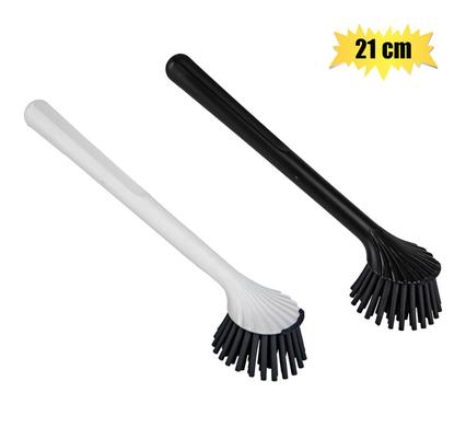 Dish brush silicone bristles 21cm