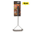 Bbq grill-cleaner steel 38cm