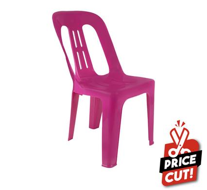 Chair kiddies no armrest - magenta