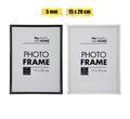 Picture-frame mtl 5mm asstd 15x20cm