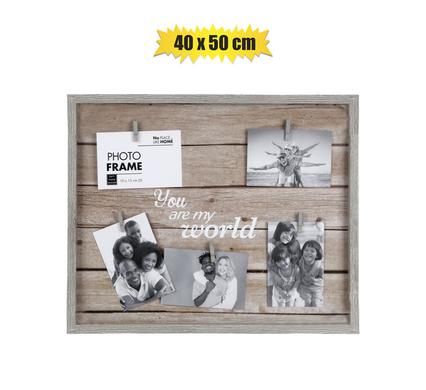 Picture-frame wash line mdf 40x50cm