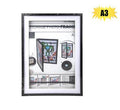 Picture-frame mdf artwork storage a3