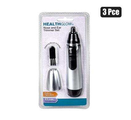 Hair trimmer set 3pce ear/nose
