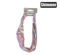 Hair band shimmer elasticated