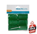 Hair curlers pl 6pc large green