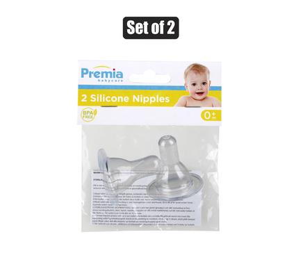 Baby-bottle-teats set-of-2 carded