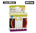 Cooey feeding-bowls pl 3pce