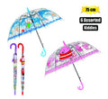 Umbrella kiddies 8-rib 4-asstd 75cm dia