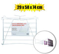 Clothes dryer wire 58x74x29cm pl coated