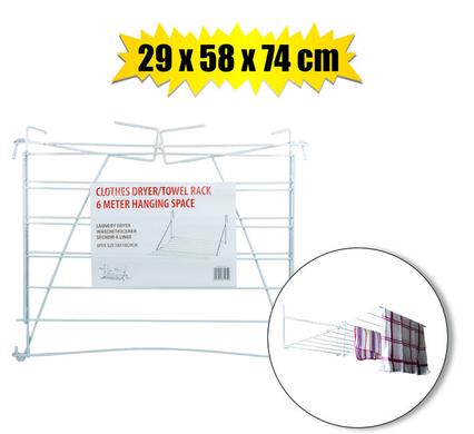 Clothes dryer wire 58x74x29cm pl coated