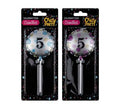 Candle birthday balloon round asstd-5