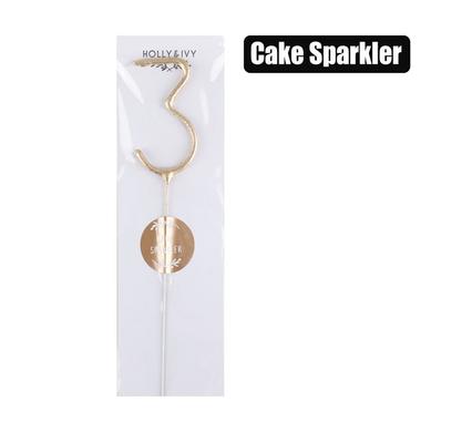 Candle birthday sparkles number-3