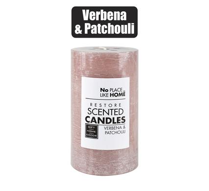 Candle pillar round 6.8x12 revive asstd