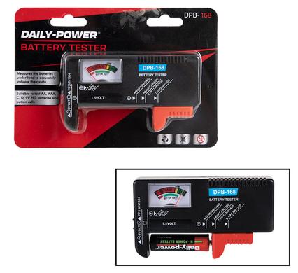 Battery-tester (1.5v+9v)