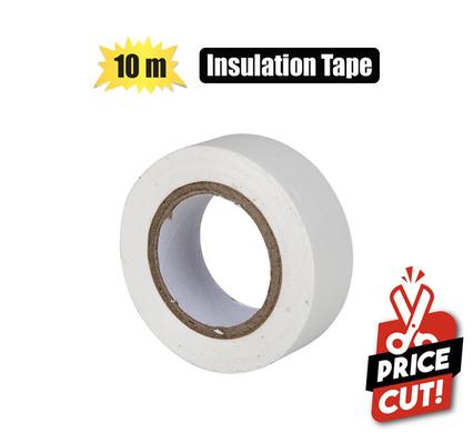 Ins-tape pl white 19mmx10m zenith