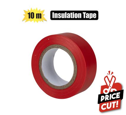 Ins-tape pl red 19mmx10m