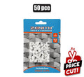 Cable-clips p/saddle rnd 7mm 50x zenith
