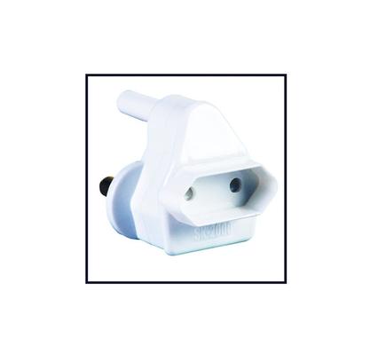 Plug-adaptor 2pin euromate bulk