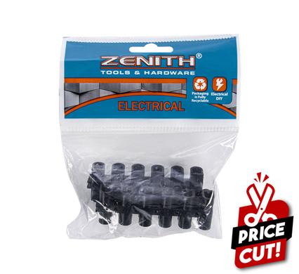 Strip-connect 15amp 12-way blk zenith