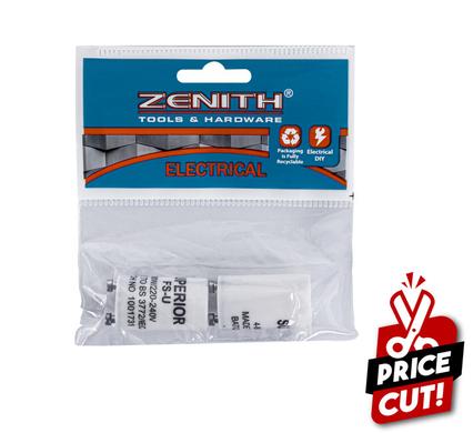 Fluorescent-starters 2pce zenith