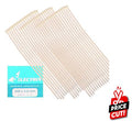 Cable-ties 4.8x300mm white 100's bulk