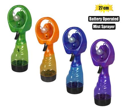 Fan mini 27cm with mist sprayer
