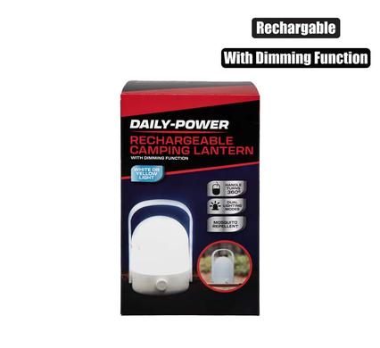 Lantern dual purpose + dimmer recharge