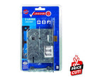 Mortice lock body 2l 2key jaguar