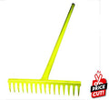 Rake 16t all-steel 1500mm-handle yellow