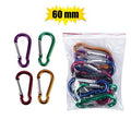 Snap-hook aluminium 6x60mm bulk