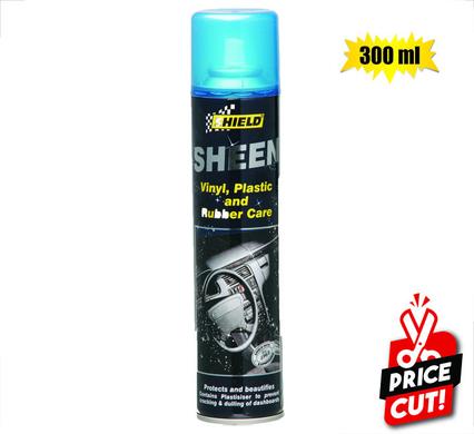 Shield sheen vinyl/rubber 300ml nu-car