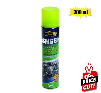 Shield sheen vinyl/rubber 300ml apple
