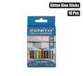 Glue-sticks glitter 7x100mm 10pc zenith