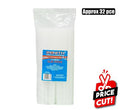 Glue-sticks h/melt 11.2x300mm 32pc 1kg